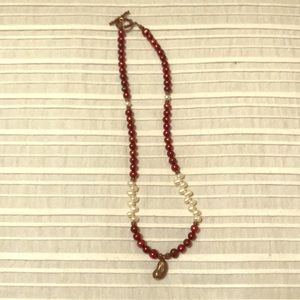 Red Beans and Rice Necklace